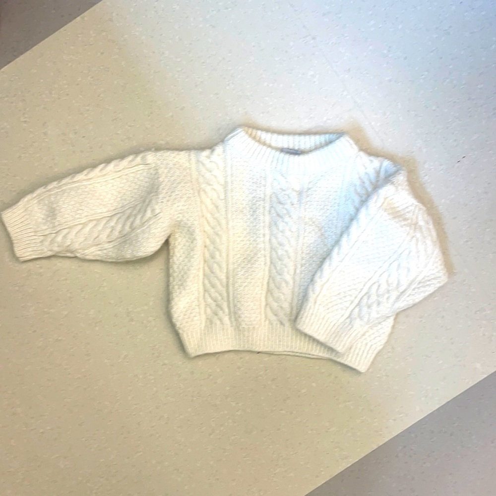 Grazia Italian Cable Pull On Sweater size 2T